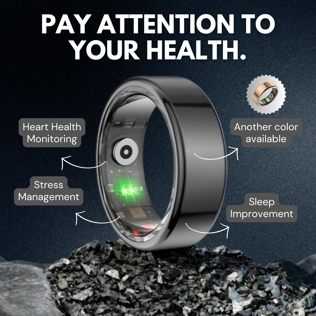 Titanium Smart Health Ring™