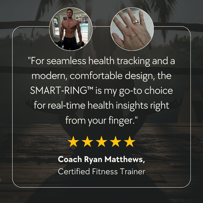 Titanium Smart Health Ring™